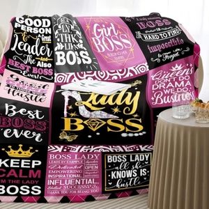 Boss Lady blanket